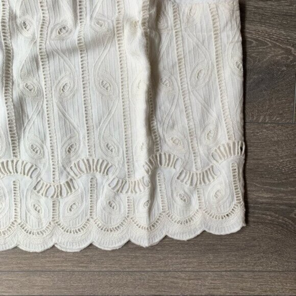 Tularosa Revolve Women's Quinn Mini Dress Off The Shoulder Embroidered Small - Picture 6 of 16